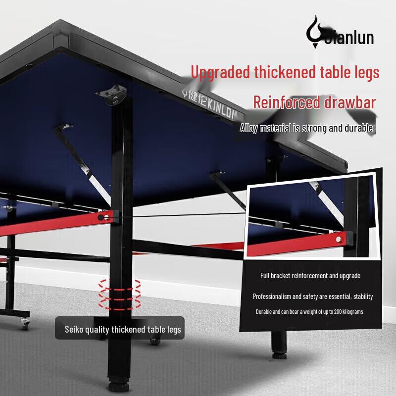 Jeeanlean Соревновательная продвинутая складная настольная теннисная table set для помещения