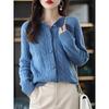 Women S Twisted Knitted Cardigan Loose Short Autumn New Arrival
