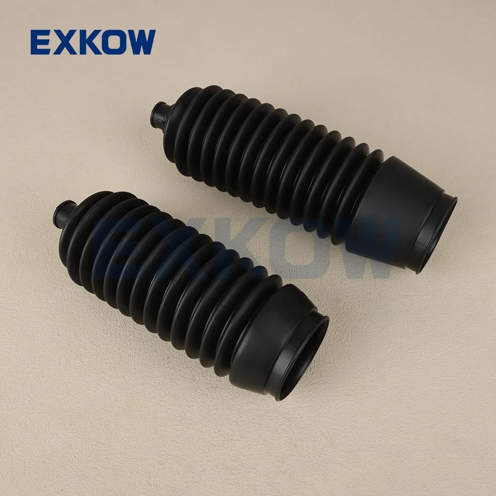 2PCS Left & Right Steering Gear Bellows for Mitsubishi Montero Pajero 3 4 MK3 MK4 V60 V70 V80 V90 2000-2021 MR510271 MR510272