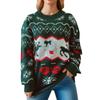 Women's Autumn/Winter Fashion Christmas Sweater Round Neck Long Seeve Sweater