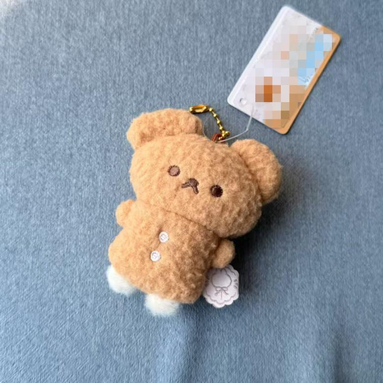 Плюшевая брелок-подвеска Rilakkuma Зефирный Кролик и Лиса