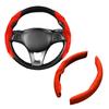 Fesanla Чехол на руль, Для автомобилей, Универсальный, Для малолитражных автомобилей, Замша, Влагопоглощающий,