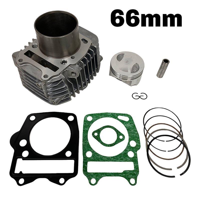 For Honda W125i WAVE125 125Cc Engine Replacement Parts- 66Mm Bore Cylinder Piston Ring Gasket Set Motorcycle