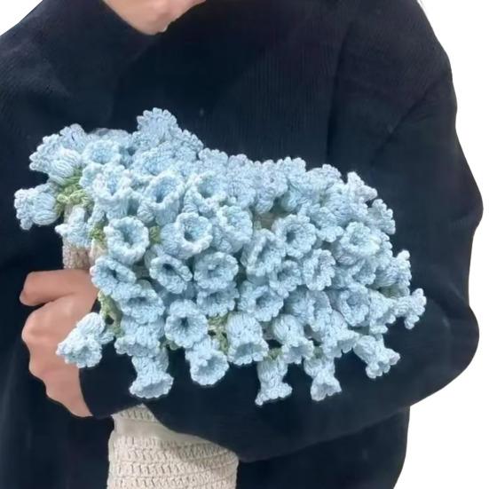 Букет Одеяло DIY Набор Цветочные Букеты Вязание крючком Набор Вязаный Букет Плед Набор для Рукоделия для Дома Кровать Диван Диван Декор