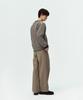 BLANKROOM Fisherman Stripe Knit_Oat Brown