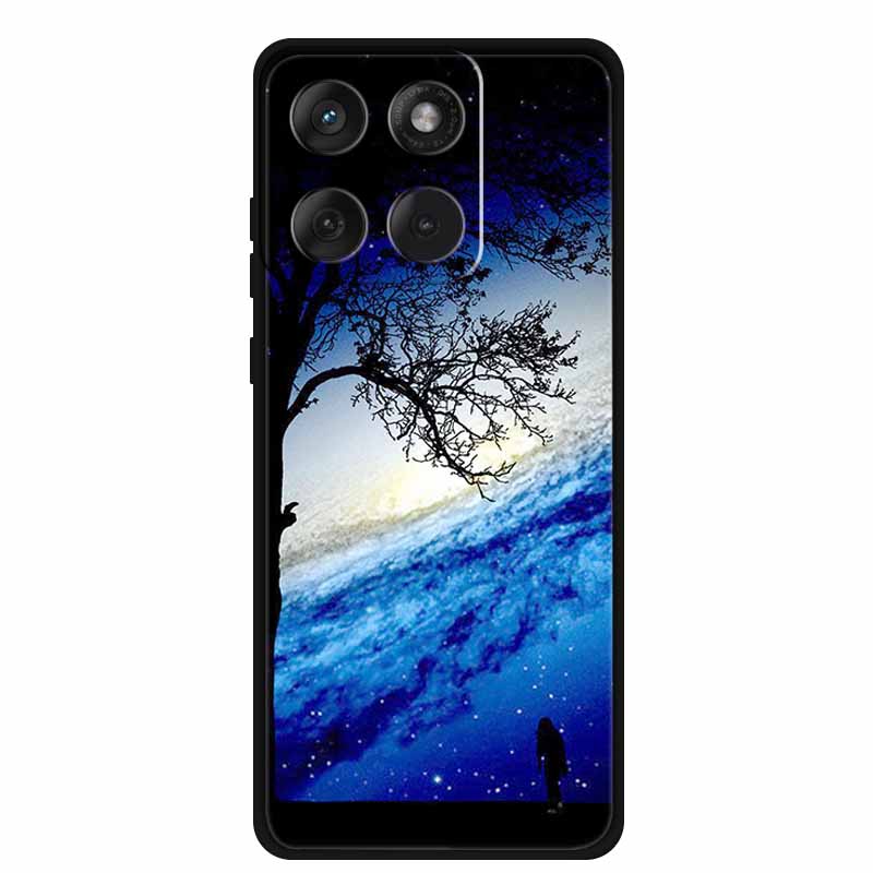 Чехол для телефона Motorola Edge 70 5G 2025 Задняя крышка Черный Силиконовый Мягкий Funda Para Для Motorola Moto X70 Air 5G Чехол Coque