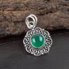 Green Onyx Cab 925 Solid Sterling Silver Pendant, Handmade Gemstone Pendant Jewelry, Gifts For Wife Designer Pendant Boho Gift For Her