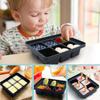 4/6/8 Grid Fashion Silica Gel Ice Cube Mold Large Square Ice Grid Quick Frozen Ice Maker