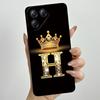 Чехол для телефона Tecno Pova 7 Neo Корона Первоначальные буквы Жидкий силикон Пылезащитный Полная защита Для Tecno Pova 7Neo Funda Coques