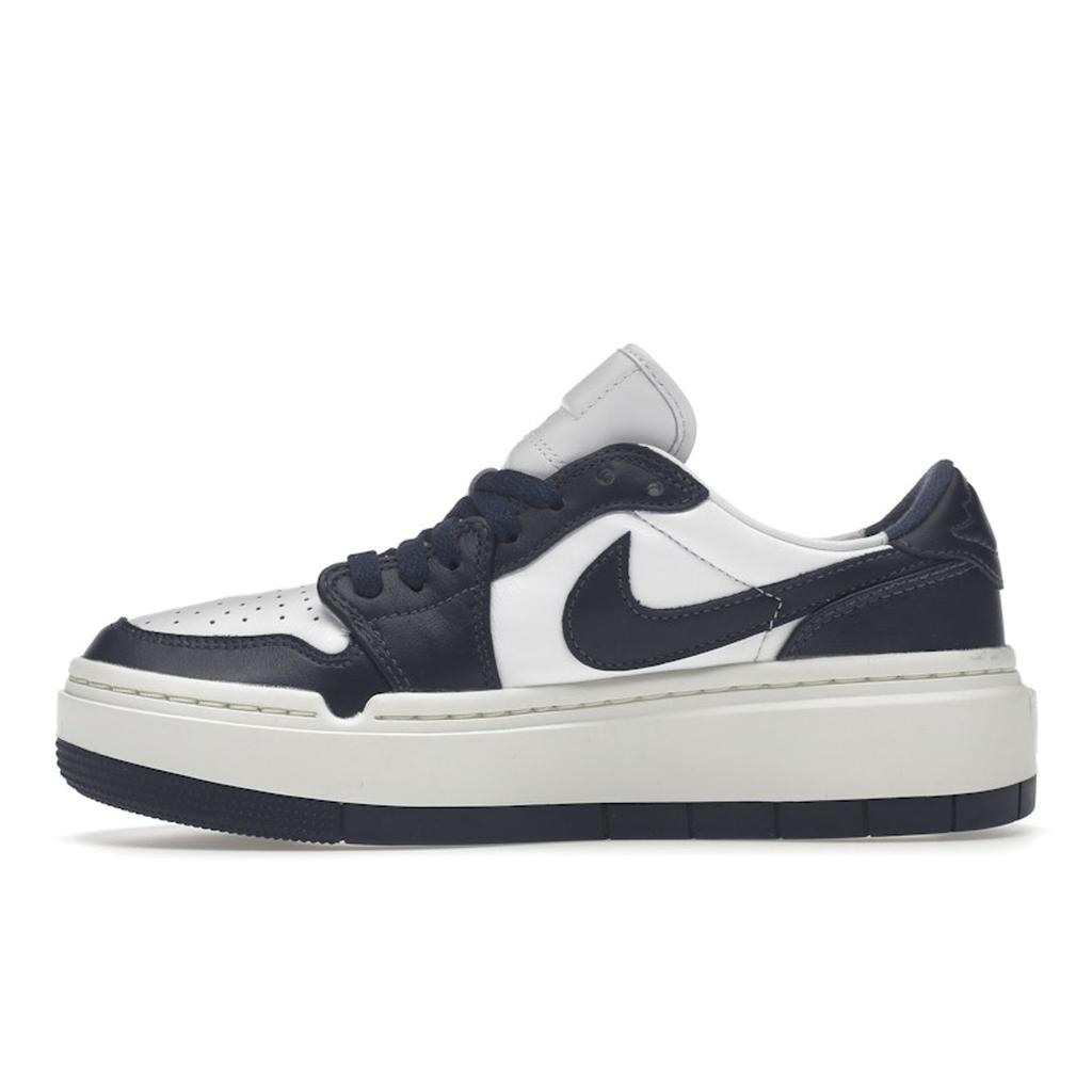 Air Jordan 1 Elevate Low Midnight Navy Женские кроссовки Белый Парус DH7004-141