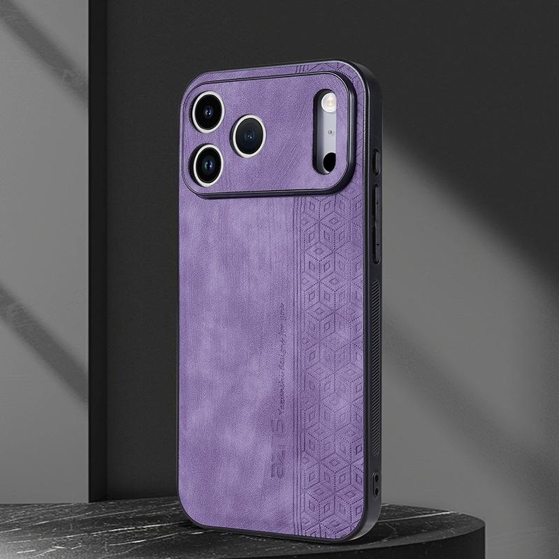 Роскошный задний чехол из ПУ-кожи для телефона iPhone 17 Air 17Pro Max 16E 15 14 13 12 11 SE 8 7 Plus Бампер Coque для iPhone 16 Pro Max