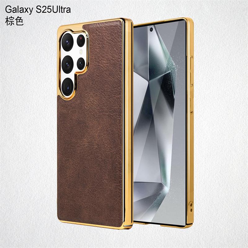 Чехол для мобильного телефона Samsung S11Ultra с гальваническим покрытием под кожу, S11Ultra с магнитным рисунком под коровью кожу, S11Ultra защитный чехол