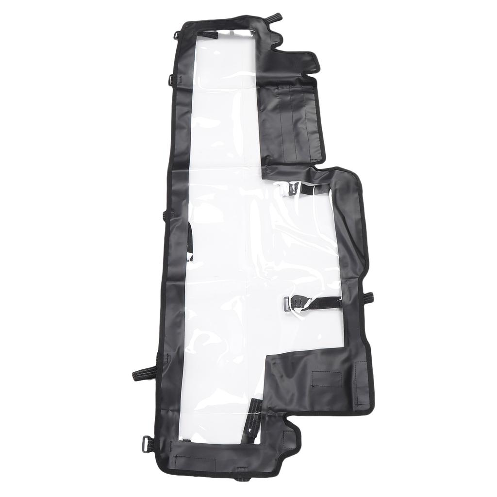 UTV Soft Rear Windshield Excellent Visibility Anti Dust PVC UTV Rear Windscreen Replacement for Maverick X3