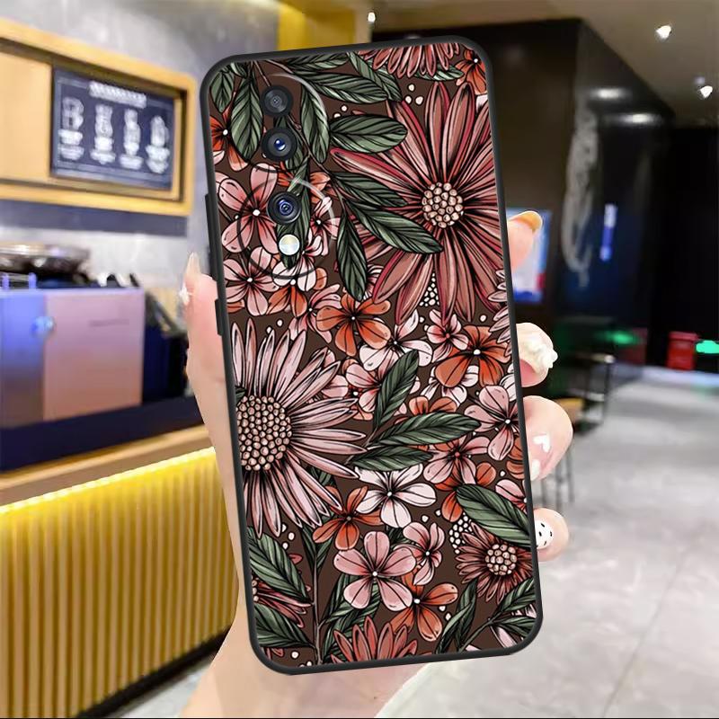 КартинаЦветыПриродаЛистья Для Honor Magic 8 7 6 Pro Чехол Для Honor 200 400 50 70 90 Lite X8c X8b X9a X9b X9c X9d Win RT