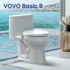 VOVO Basic 9 Slim Toilet Seat Cleaning No Power Easy Water Bamboo Dial Shower Butt Nozzle White Unit, Required, Installation, DIY, Pressure/angle