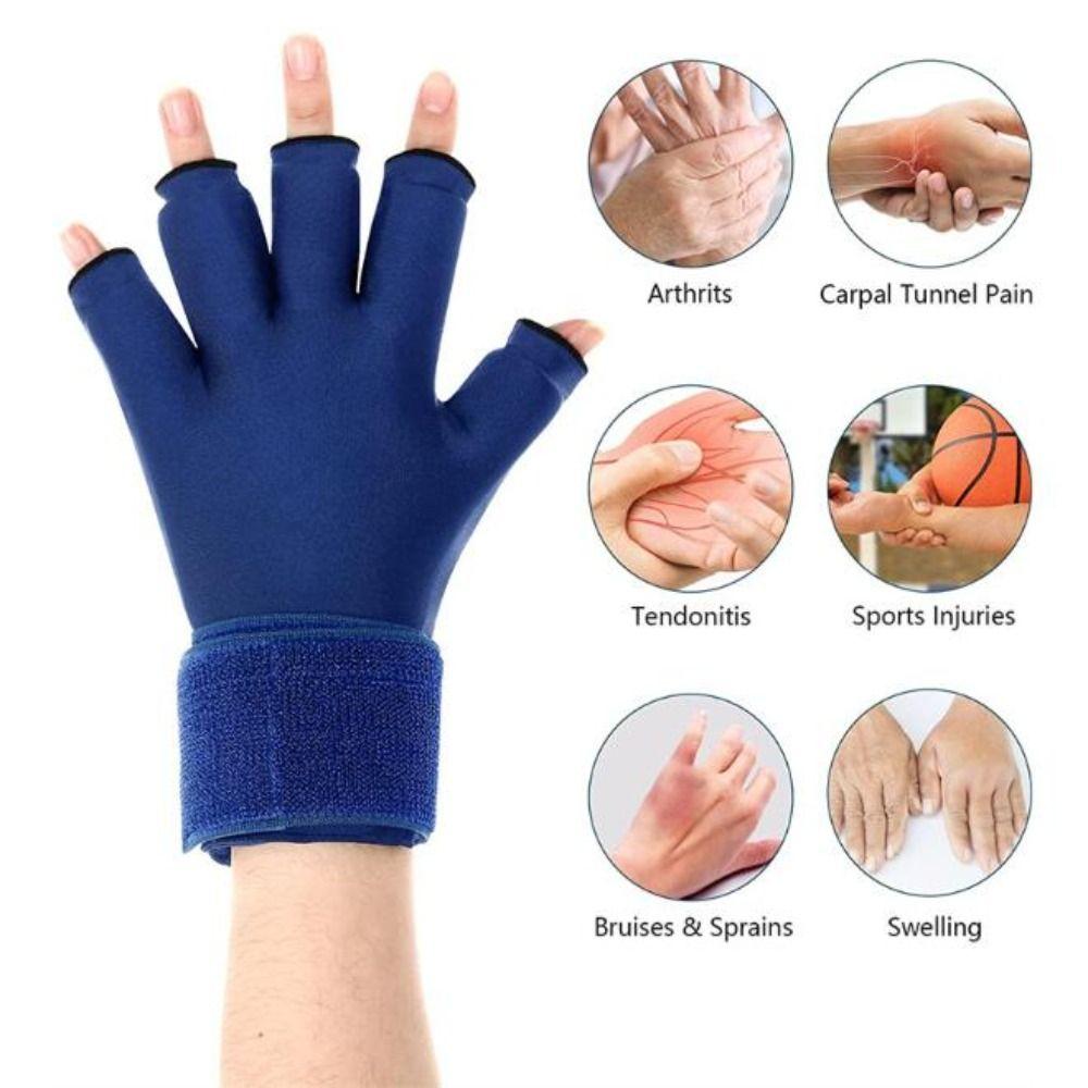 For Tendinitis Carpal Tunnel Finger Arthritis Compression Ice Glove  Women Men
