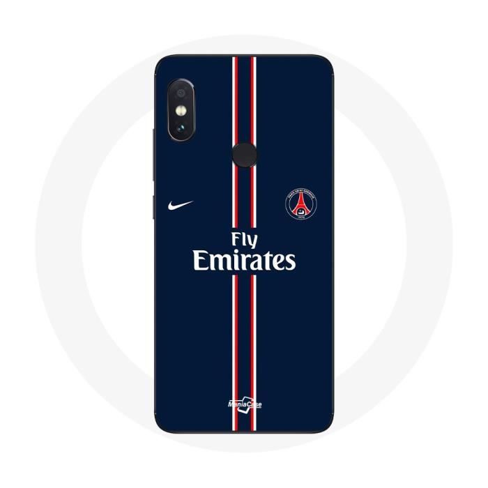Coque pour Xiaomi Redmi Note 5 Pro PSG Nike Fly Emirates Logo