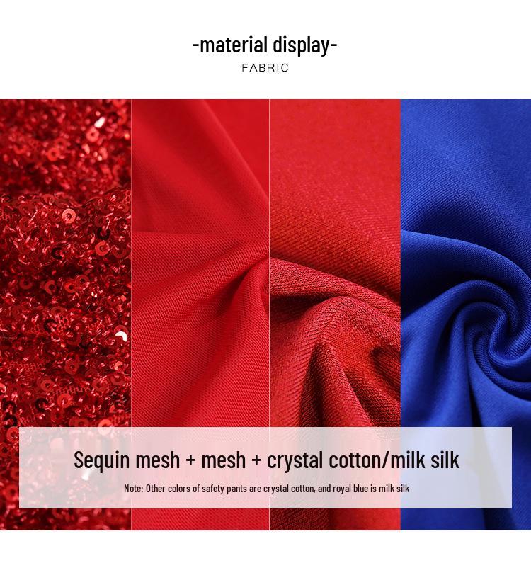 2025 Лето Сексуальный Расшитый Блестками Высококлассный Комплект для Танца Живота – Костюм для Практики и Выступлений