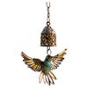 Hummingbird-inspired Wind Chime Porch Wind Chime Elegant Metal Hummingbird Wind Chime for Garden Patio Decor Vintage for Indoor