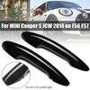 2Pcs Car Door Handle Cover Trim For BMW For Mini For Cooper S F56 F57 Gloss Auto Exterior Part Cover