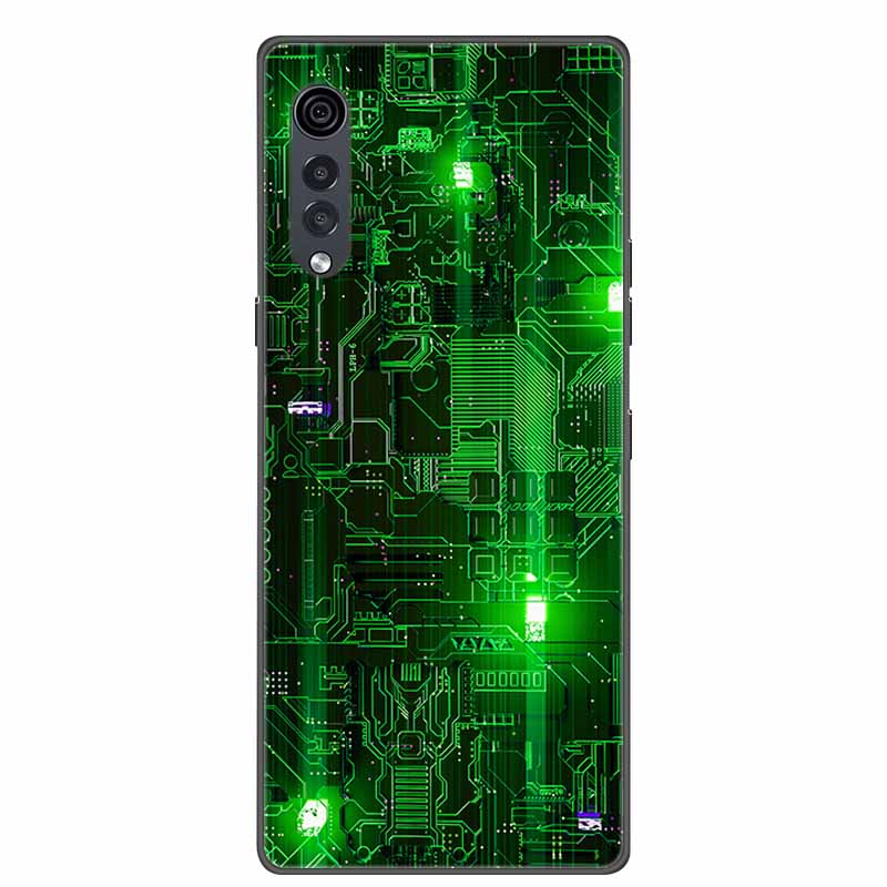 Для LG Velvet Чехол Черный Силиконовый Мягкий ТПУ Задняя Крышка Чехол Для LG Velvet2 Pro Funda Для LG Velvet 5G LM-G900EM Бампер Coque Capa