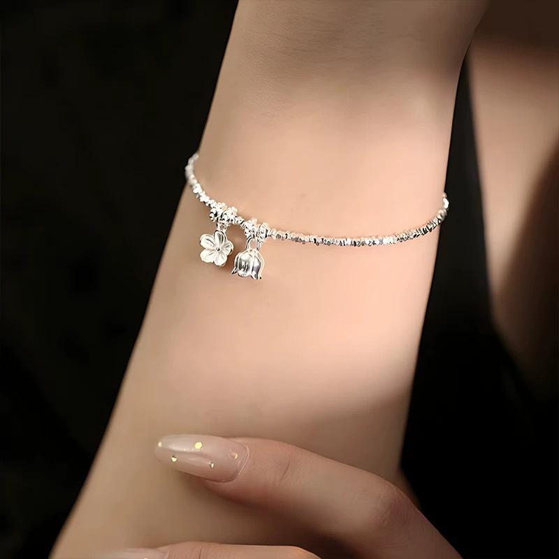 Серебряный браслет «Ландыш» от Zhongying Jewelry – Элегантный и универсальный дизайн для женщин
