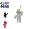 Высококачественный брелок-игрушка из плюша с милым дизайном Rainbow Friends для детей и взрослых