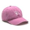 Print Design Peaked Cap Washed Finish Adjustable Cap Perfect Sun Hat  Camping Hiking
