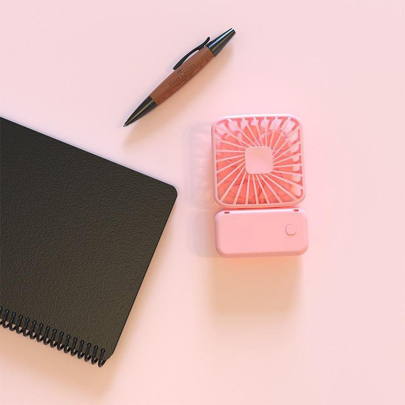 Мини-портативный вентилятор, многоскоростной вентилятор, регулировка USB-зарядки, складной вентилятор, портативный настольный офис, удобные карманные маленькие вентиляторы
