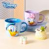 Disney 3D кружка Микки Маус Креативная керамическая кофейная кружка с ручкой Красивая парная кружка Подарок Кружка для дома и офиса