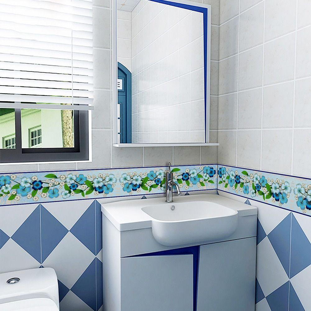 Самоклеящаяся наклейка для декора линии талии, водонепроницаемая, отделка бордюров, линия плинтуса, кухня