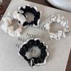 Women Elastic Hair Bands Polka Dot Lace Scrunchies Hair Rope Ties Girls Ponytail Holder Rubber Bands Female Hair Accessories 1pc