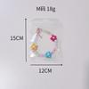 Macaron Color Pet Necklace Cute Flower Decor Adjustable Collar for Cats Small Dogs