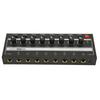 6.35mm HA800S Headphone Amplifier 8-Channel Channel Line Mixer  Studio Recording