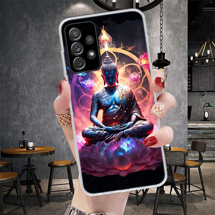 Гаутама Будда Будха Вера Мягкий Чехол Для Телефона Для Samsung Galaxy S22 S23 S24 S25 Edge S26 Ultra S20 FE S21 Plus + Fundas Coque Gal