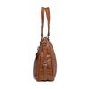 Bag women's new fashion women's bag simple and popular soft leather women's casual shoulder tote bag