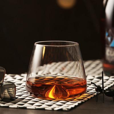 Новый вогнутый нижний Vortex Whisky Smelling Ice Rock Glass Der Whisky becher XO Brandy Snifter Beer Red Wine Glasses Whisky Cup
