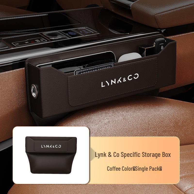 Совместимый органайзер для щелей сиденья автомобиля LYNK & CO 06/01/02/03/05/09 Внутрисалонный ящик для хранения