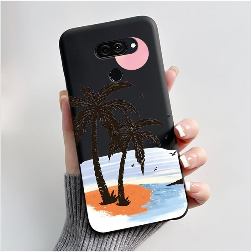 Casing For LG K40S K50S Soft Case LM-X430 LM-X540 Aesthetic Fashion Cute Cat Cartoon Phone Back Cover Shockproof Silicone Bumper