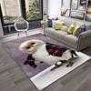 Cute Owl Series 3D Cartoon Carpet Rug for Home Living Room Bedroom Sofa Kitchen Doormat Decor,Child Area Rug Non-slip Floor Mat