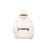 Li Ning X Pleasures Collaboration Skateboard Series Record Print Letter Loose Pullover Hoodie Unisex Hoodies Off-White AWDTC01-3