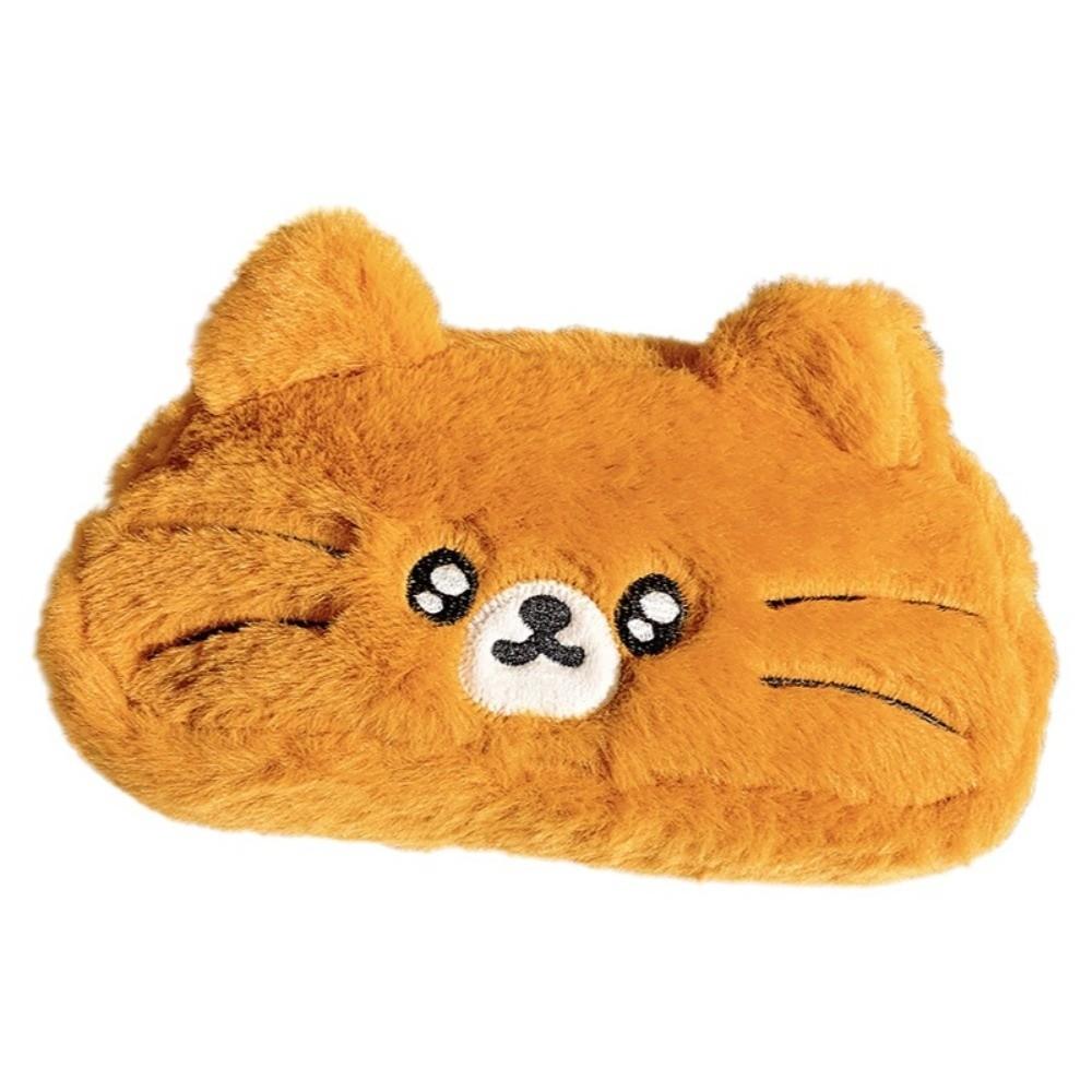 Funny Cat Cartoon Pencil Case Kawaii Stationery Storage Bag Cat Pencil Pouch  School Supplies