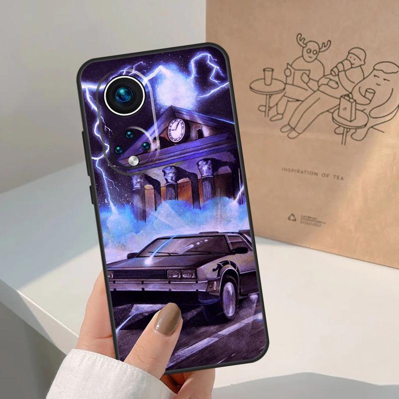 Back To The Future Time Machine For Honor Magic 8 5 6 7 Pro Case For Honor 400 200 Lite 50 70 90 X8c X8b X9a X9b X9c X9d Win