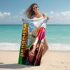 Beach Towel with Plants vs. Zombies Pattern - soft,absorbent,machine washable Lightweight&Modern,swimming,Travel Essentials