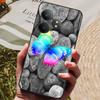 Phone Cover For Realme GT 6 Case Silicone Black Bumper Soft TPU Coque for Realme GT 6T Case Protector Funda Realme GT6 GT6T Bag