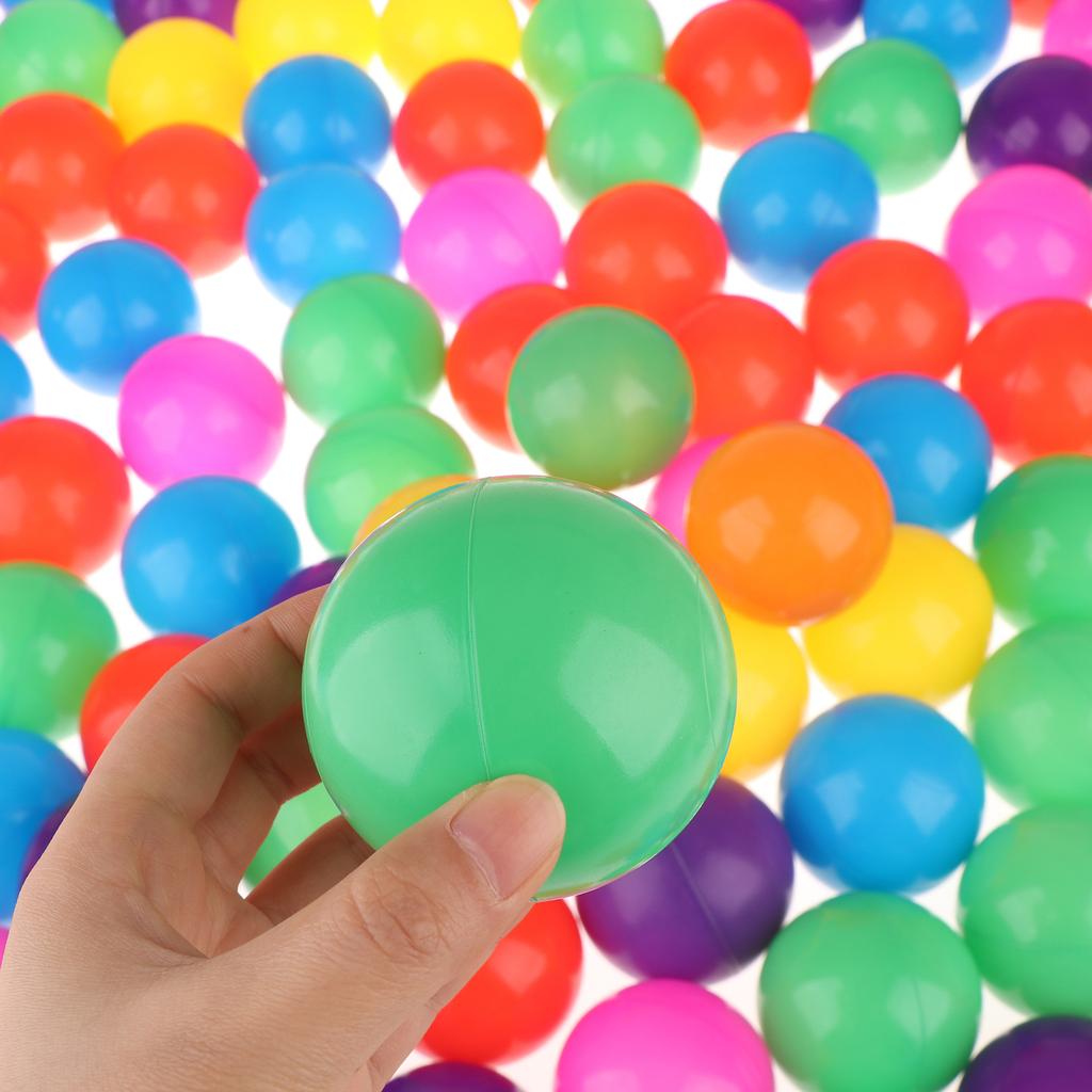 50/100 шт. 7 см мяч для бассейна с морской волной, цветные детские пластиковые мячи, детская яма для плавания с баскетбольным кольцом, игровой домик, игрушка для улицы