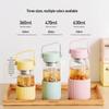 Портативная стеклянная бутылка для воды с ситечком для чая Buydeem