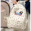 High-value Schoolbag Female Junior High School Student Cute Puppy Computer Backpack Girl High School Student Travel Backpack