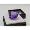 Purple Amethyst Natural 10-11 Ct Asscher Cut Fabulous Certified Loose Gemstone