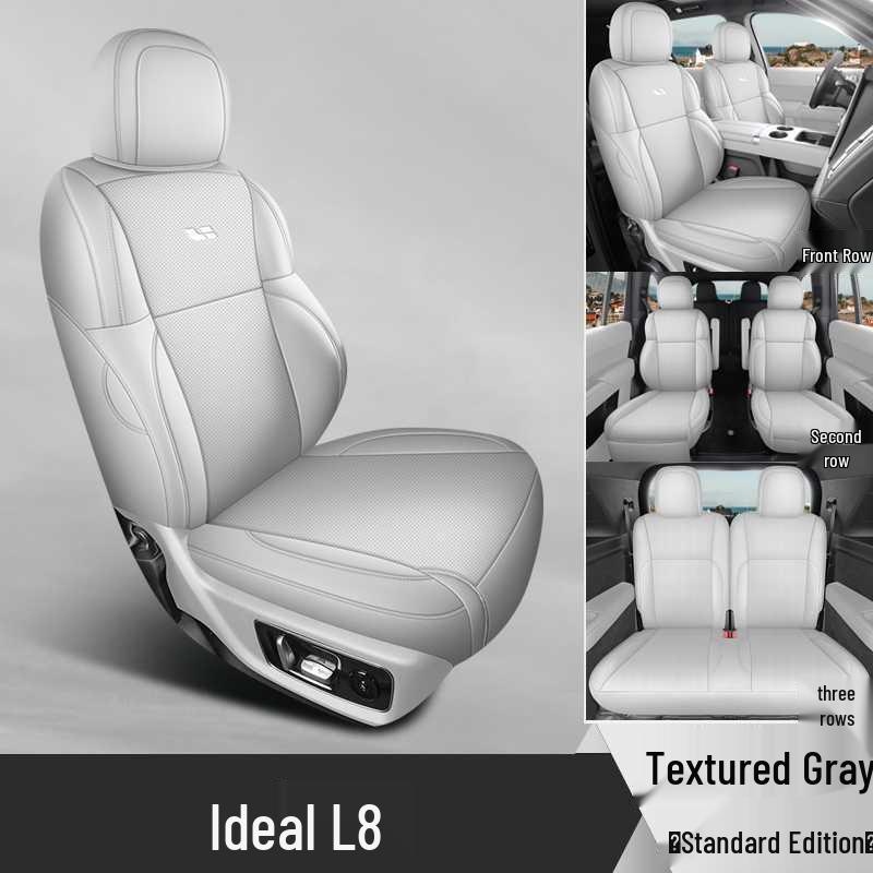 Li Auto L8 All-Season Full Coverage Car Seat Cover and Cushion Set